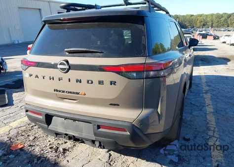 2024 Nissan Pathfinder Rock Creek 4Wd from USA, damaged, VIN 5N1DR3BD1RC206380